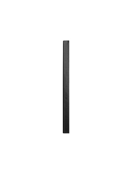 Carpeta liderpapel escaparate 40 fundas plastico folio negro