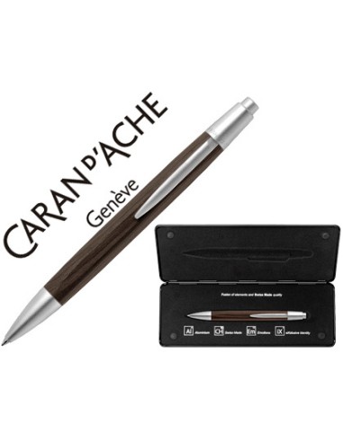Boligrafo caran d'ache alchemix cuerpo madera...