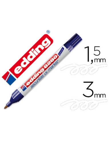 Rotulador edding marcador de seguridad visible...