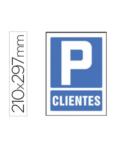 Pictograma syssa señal de parking clientes en...