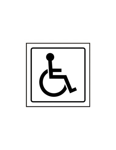 Pictograma syssa señal de discapacitados en pvc...