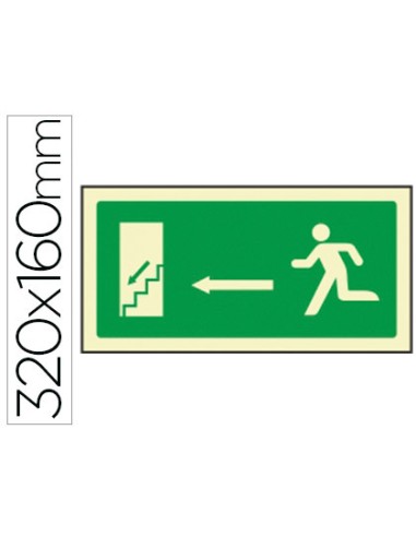 Pictograma syssa señal de salida emergencia...