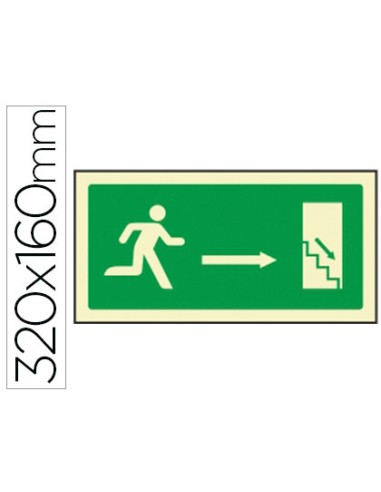 Pictograma syssa señal de salida emergencia...