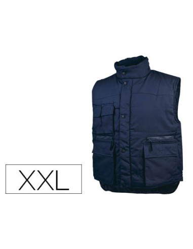 Chaleco deltaplus multibolsillos con cremallera...