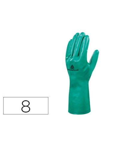 Guantes deltaplus tratado en nitrilo flocado de...