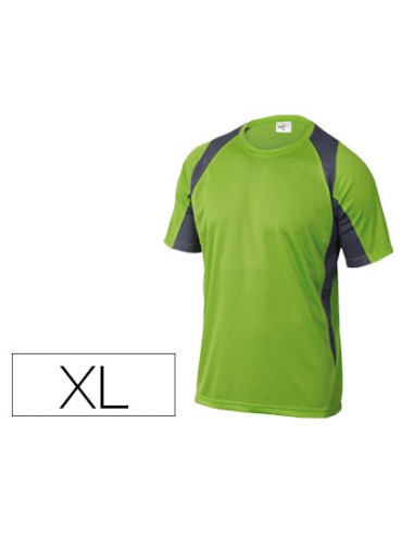 Camiseta deltaplus poliester manga corta cuello...