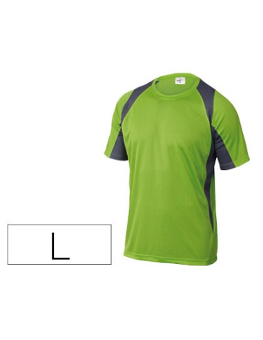 Camiseta deltaplus poliester manga corta cuello...