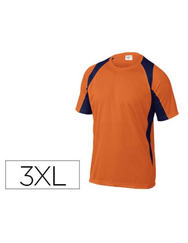 Camiseta deltaplus poliester manga corta cuello...