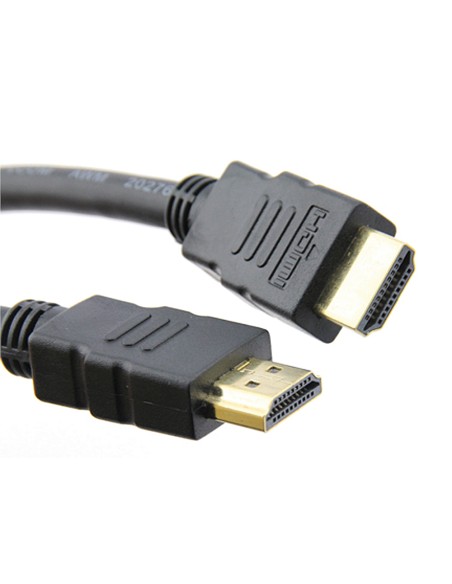 Cable hdmi mediarange 1,4 pines alta velocidad longitud 1,5 m color negro
