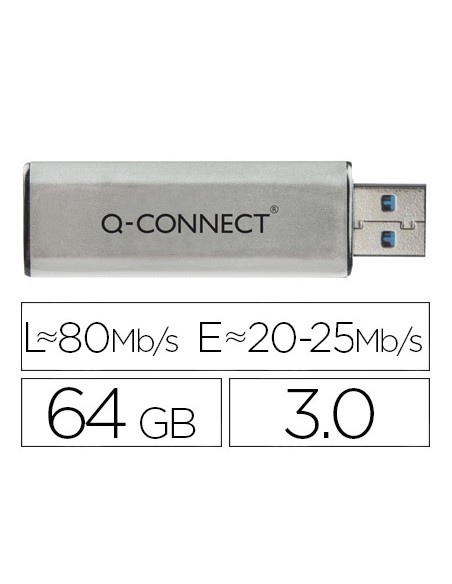 Memoria usb q-connect flash 64 gb 3.0