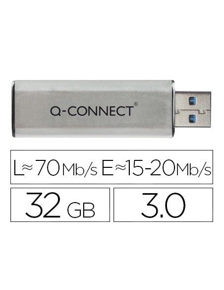 Memoria usb q-connect flash 32 gb 3.0
