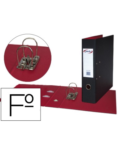 Archivador de palanca pardo folio plastico 2...