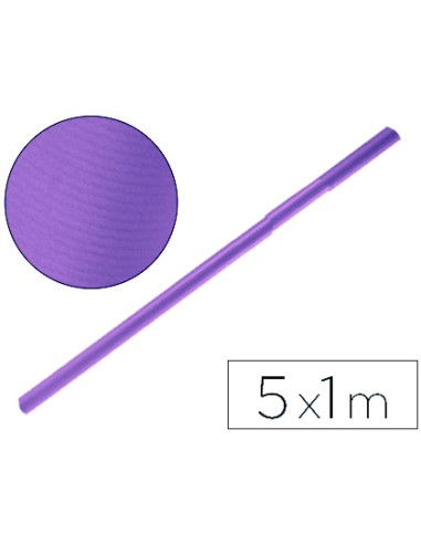 Papel kraft liderpapel violeta rollo 5x1 m