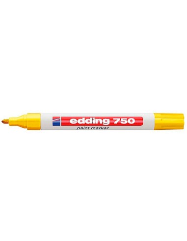 Rotulador edding punta fibra 750 amarillo punta...