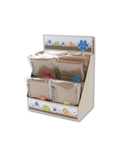 Bloc espiral fantasia animales mini 95x102mm...