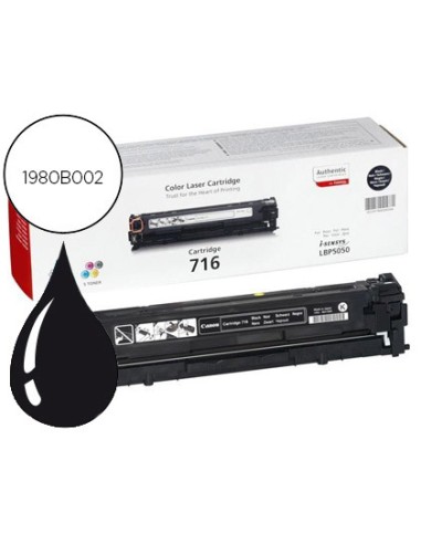 Toner canon 716 negro 2300 pag