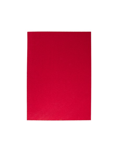 Goma eva liderpapel 50x70cm 60g/m2 espesor 2mm textura toalla rojo