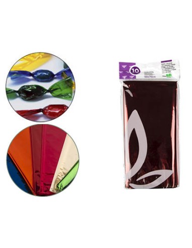 Papel celofan liderpapel 50x70 cm 22 g bolsa de...