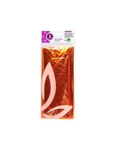 Papel celofan liderpapel 50x70 cm 22 g bolsa de...