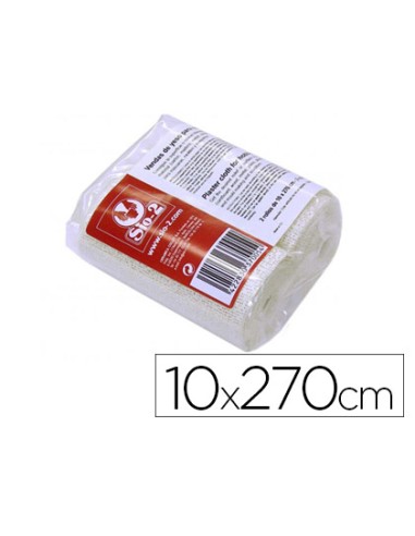 Vendas yeso sio-2 10x270 cm paquete de 2 rollos...