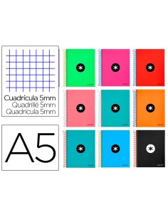 Cuaderno espiral a5 micro...