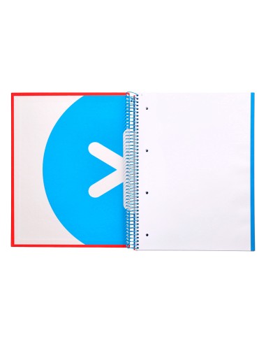 Cuaderno espiral a4 micro antartik tapa forrada...
