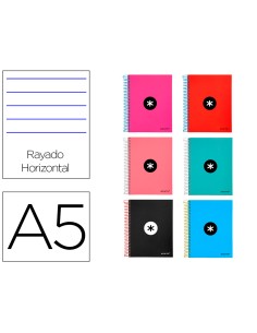 Cuaderno espiral a5 micro...