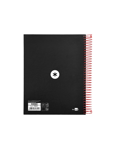 Cuaderno espiral a5 micro antartik tapa forrada...