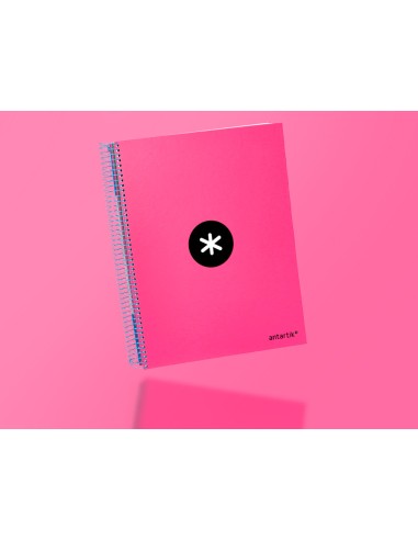 Cuaderno espiral a4 micro antartik tapa forrada...