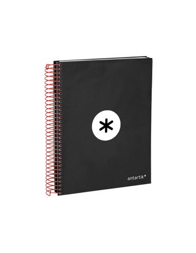Cuaderno espiral a5 micro antartik tapa forrada...
