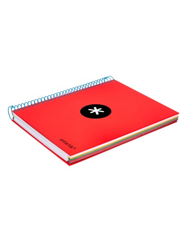 Cuaderno espiral a5 micro antartik tapa forrada...