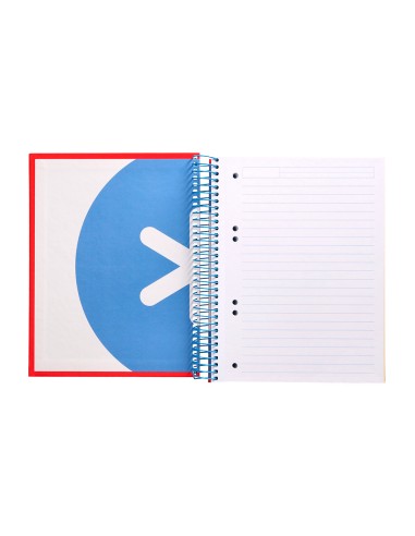 Cuaderno espiral a5 micro antartik tapa forrada...