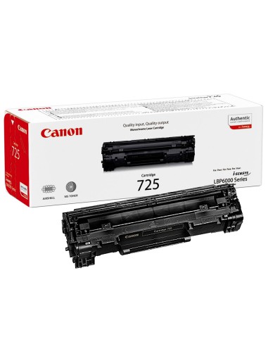 Toner canon laser crg 725 negro lbp6000...