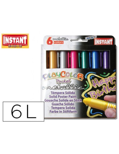Tempera solida en barra playcolor pocket...