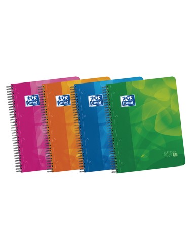 Bloc espiral oxford tapa plastico optik paper...