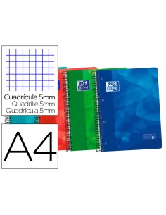 Bloc espiral oxford tapa...