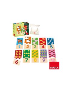 Puzle goula infantil duo 1-10 2