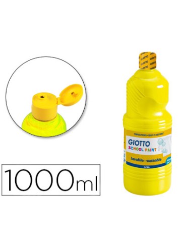 Tempera liquida giotto escolar lavable 1000 ml...
