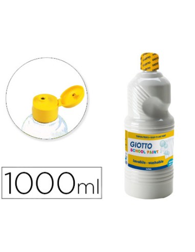 Tempera liquida giotto escolar lavable 1000 ml...