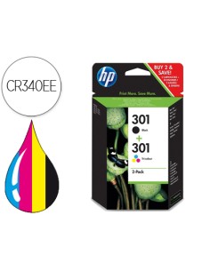Ink jet hp 301 pack con...