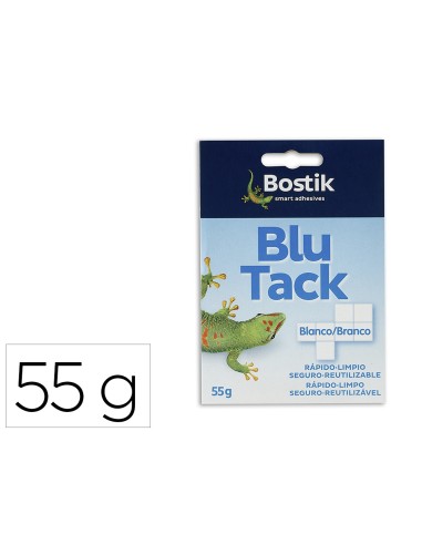 Sujetacosa masilla bostik blu tack blanco