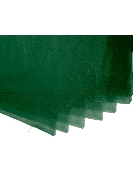 Papel seda liderpapel 52x76cm 18g/m2 bolsa de 5 hojas verde oscuro