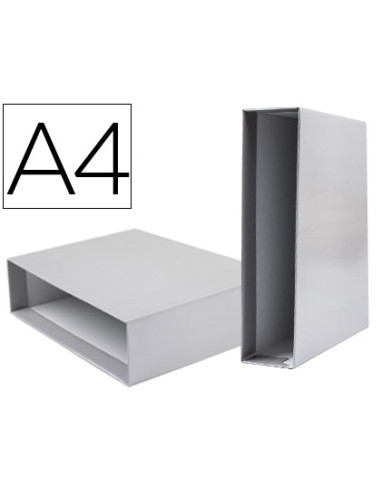 Caja archivador liderpapel de palanca carton...