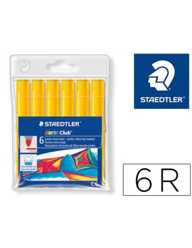 Rotulador staedtler color jumbo trazo 3 mm...