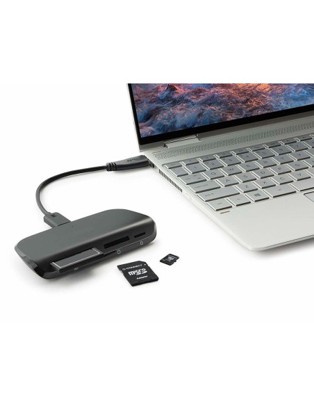 Memoria sd micro q-connect flash 16 gb clase 6 con adaptador
