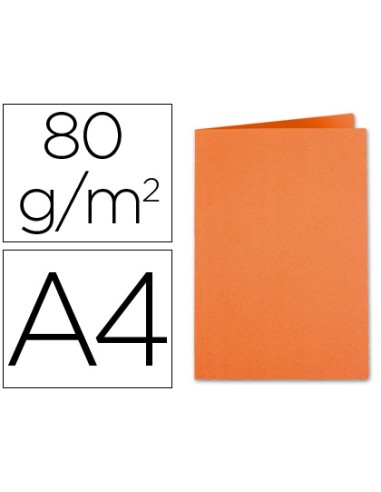 Subcarpeta papel exacompta din a4 naranja 80 g