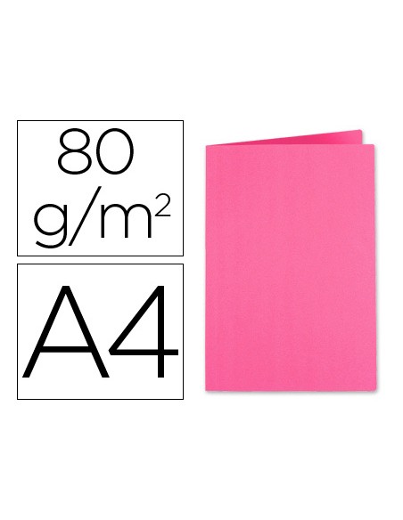 Subcarpeta papel exacompta din a4 fucsia 80 g