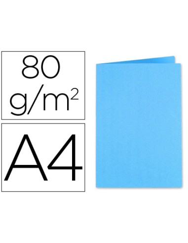 Subcarpeta papel exacompta din a4 turquesa 80 g