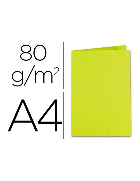 Subcarpeta papel exacompta din a4 verde menta 80 g
