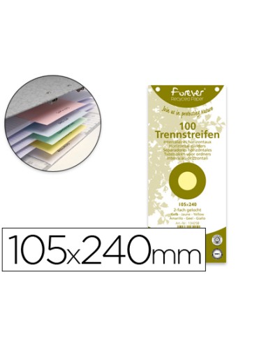 Separador exacompta cartulina reciclada juego...